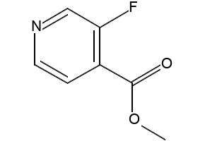 METHYL 3-FLUOROISONICOTINATE structure, CAS 876919-08-3
