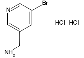 1-(5-BROMOPYRIDIN-3-YL)METHANAMINE structure, CAS 1001414-82-9