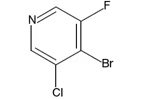3-Bromo-4-Chloro-5-Fluoropyridine Hydrochloride structure, CAS 1613192-96-3