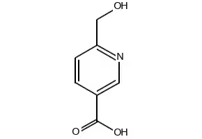 3-Pyridinecarboxylic acid, 6-(hydroxymethyl)- (9CI) structure, CAS 775545-30-7