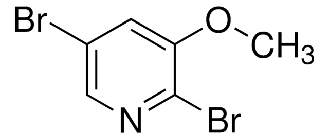 2,5-Dibromo-3-methoxypyridine structure, CAS 1142191-57-8