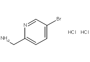 (5-broMopyridin-2-yl)MethanaMine dihydrochloride structure, CAS 1251953-03-3