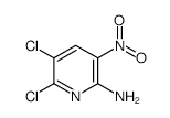 5,6-dichloro-3-nitropyridin-2-aMine structure, CAS 203794-33-6