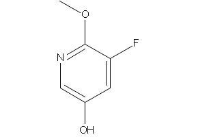 6-Fluoro-5-Methoxy-3-Pyridinol structure, CAS 1227511-69-4