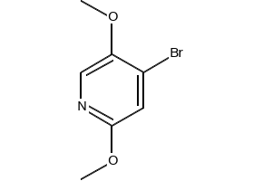 4-bromo-2,5-dimethoxypyridine structure, CAS 1402666-95-8