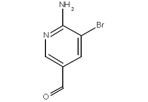6-AMino-5-broMo-pyridine-3-carbaldehyde structure, CAS 1027785-21-2