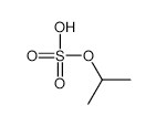isopropyl hydrogen sulphate structure, CAS 6914-90-5