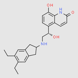 (S)-Indacaterol structure, CAS 1235445-80-3