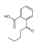 2-PENTANOYLBENZOIC ACID structure, CAS 550-37-8