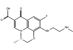 N,N'-Desethylene Levofloxacin Hydrochloride structure, CAS 151250-76-9