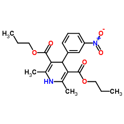 Nitrendipine Dipropyl Ester structure, CAS 77888-05-2