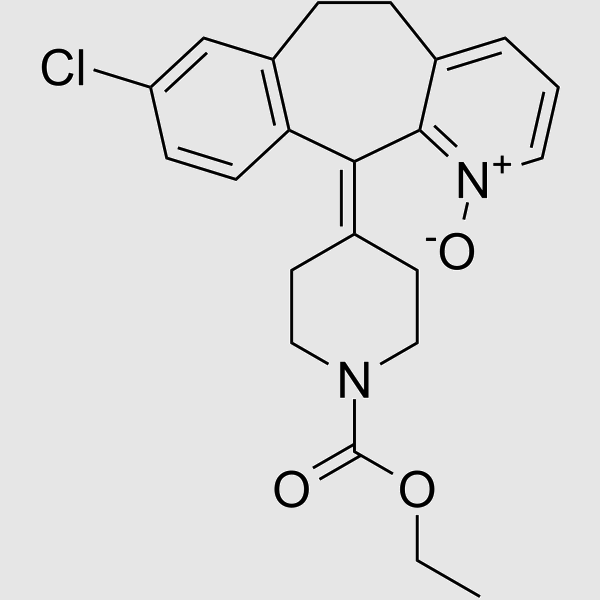 Loratadine N-Oxide structure, CAS 165739-62-8