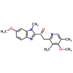 EsoMeprazole related substance H193/61 structure, CAS 784143-42-6