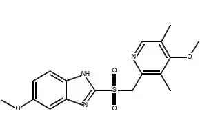 5-Methoxy-2-[[(4-Methoxy-3,5-diMethyl-2-pyridinyl)Methyl]thio]-1H-benziMidazole N-Oxide structure, CAS 142885-92-5