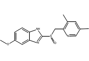 2-[[(3,5-DiMethyl-2-pyridinyl)Methyl]thio]-6-Methoxy-1H-benziMidazole structure, CAS 704910-89-4