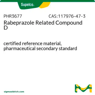 Rabeprazole Sulfone structure, CAS 117976-47-3