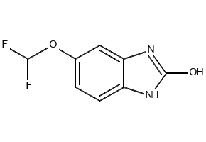 Pantoprazole Impurity 5 structure, CAS 1806469-15-7