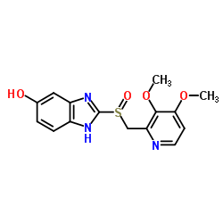 DesdifluoroMethoxy Hydroxy Pantoprazole structure, CAS 1261238-06-5