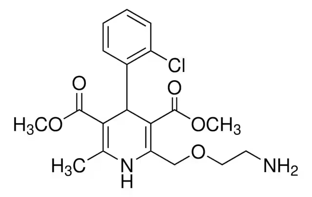 Amlodipine Dimethyl Ester structure, CAS 140171-66-0