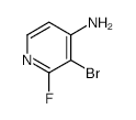 4-AMino-3-broMo-2-fluoropyridine structure, CAS 1364917-17-8