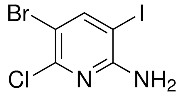 5-broMo-6-chloro-3-iodopyridin-2-aMine structure, CAS 1207625-23-7