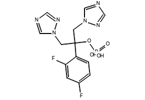 2-(2-fluorophenyl)-1,3-di(1H-1,2,4-triazol-1-yl)propan-2-ol structure, CAS 1348664-75-4