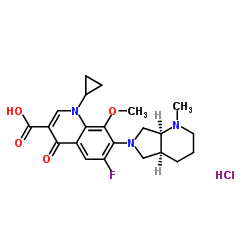 N-Methyl Moxifloxacin structure, CAS 1350716-67-4