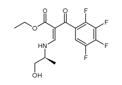 Levofloxacin Tetrafluoro Impurity 1 structure, CAS 110548-02-2