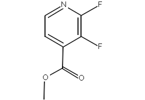 Methyl 2,3-difluoroisonicotinate structure, CAS 1353102-03-0