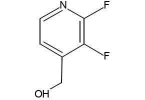 2,3-DIFLUORO-4-(hydroxyMethyl)pyridine structure, CAS 1227579-07-8