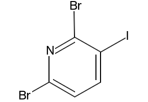 4,5-dibroMo-3-iodopyridine structure, CAS 1804935-22-5
