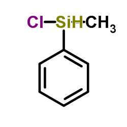 CHLOROMETHYLPHENYLSILANE structure, CAS 1631-82-9