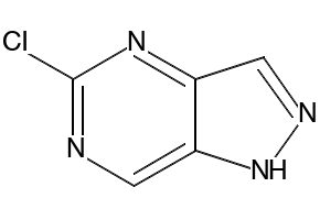 1H-Pyrazolo[4,3-d]pyriMidine, 5-chloro- structure, CAS 633328-98-0