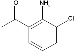 Ethanone,1-(2-amino-3-chlorophenyl)- structure, CAS 56762-32-4