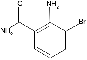 BenzaMide, 2-aMino-3-broMo- structure, CAS 437998-34-0