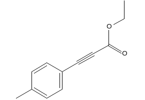 P-TOLYL-PROPYNOIC ACID ETHYL ESTER structure, CAS 52188-06-4