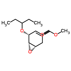(1R,5S,6S)-rel-5-(1-Ethylpropoxy)-7-oxabicyclo[4.1.0]hept-3-ene-3-carboxylic Acid Methyl Ester structure, CAS 1234858-94-6