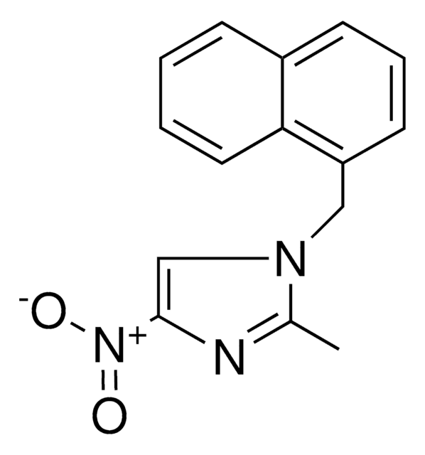 2-methyl-4-nitro-1-(oxiran-2-ylmethyl)-1H- imidazole structure, CAS 16773-51-6