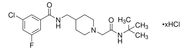 N-((1-(2-(tert-ButylaMino)-2-oxoethyl)piperidin-4-yl)Methyl)-3-chloro-5-fluorobenzaMide structure, CAS 1199236-64-0