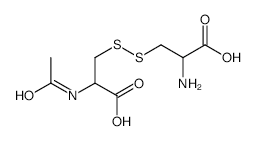 N-monoacetylcystine structure, CAS 25779-79-7