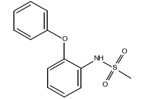 N-(Methylsulfonyl)-N-(2-phenoxyphenyl)MethanesulfonaMide structure, CAS 905858-63-1
