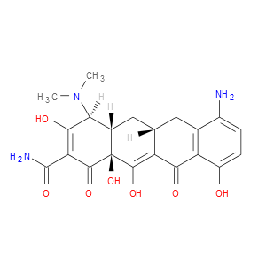 7-Didemethyl Minocycline structure, CAS 5679-00-5