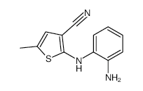 Olanzapine Amino Impurity structure, CAS 873895-41-1
