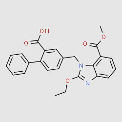 Azilsartan Impurity structure, CAS 1675221-59-6