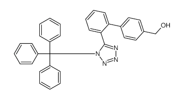 5-[4’-Hydroxymethyl-(1,1’-biphenyl)-2-yl]-1-triphenylmethyltetrazole structure, CAS 154709-18-9
