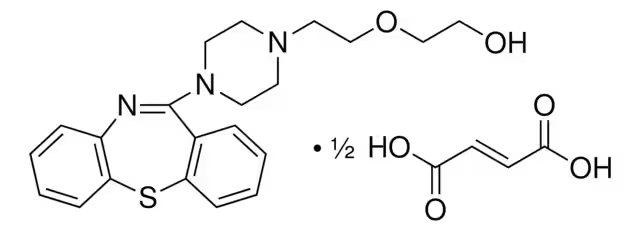 Quetiapine IMpurity P (11-(4-Ethylpiperazin-1-yl)dibenzo[b,f][1,4]thiazepine fuMarate)) structure, CAS 1011758-03-4