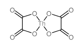 thorium dioxalate structure, CAS 2040-52-0
