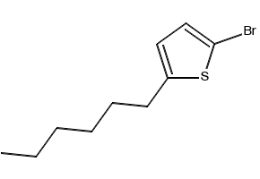 5-Bromo-2-hexylthiophene structure, CAS 211737-28-9