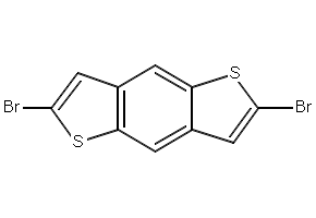 2,6ibroMoben-Dzo[1,2-b:4,5-b']dithiophene structure, CAS 909280-97-3
