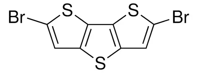 2,6-Dibromodithieno[3,2-b:2',3'-d]thiophene structure, CAS 67061-69-2